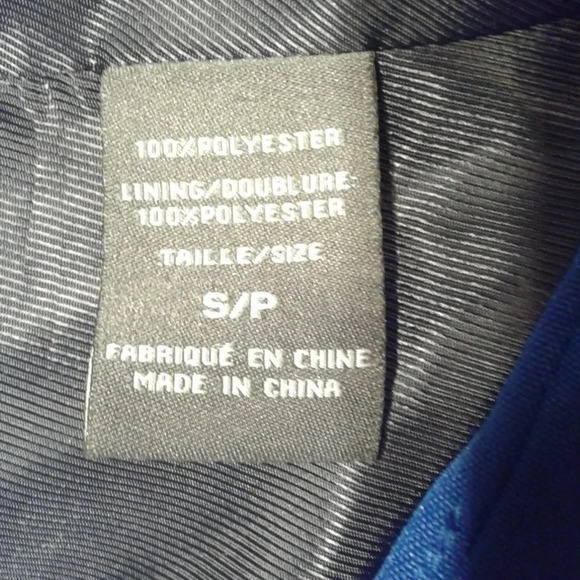 Women's Blue Blazer Jacket by Suzy Shier,  Size Small - Picture 7 of 13